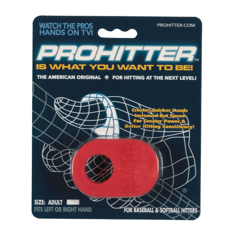 أداة مساعدة للتدريب على الضرب من PROHITTER Markwort متوسطة الحجم باللون الأحمر